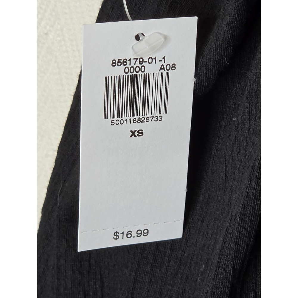 Old Navy Strappy Tie Back Black Adjustable Tank Top SZ: XSM NWT - Picture 3 of 4